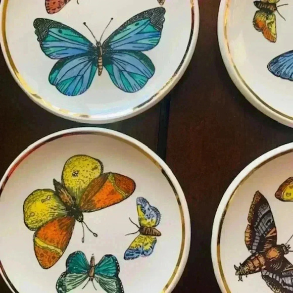 1960s Italian Porcelain Coasters by Bucciarelli Milano - Picture 5 of 9